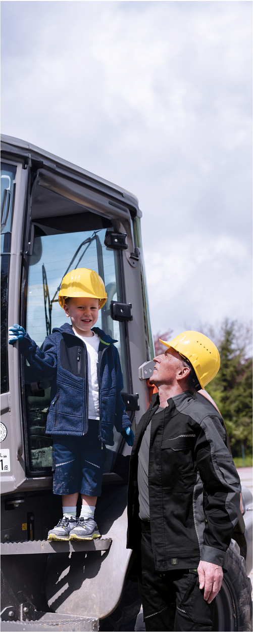 Bundhose Flex Line in Schwarz-Grau, Gr. 102 von Leibwächter Kinder 3/4-Hose Flex Line Marine/Schwarz FLXKK, Gr. 158/ von Leibwächter