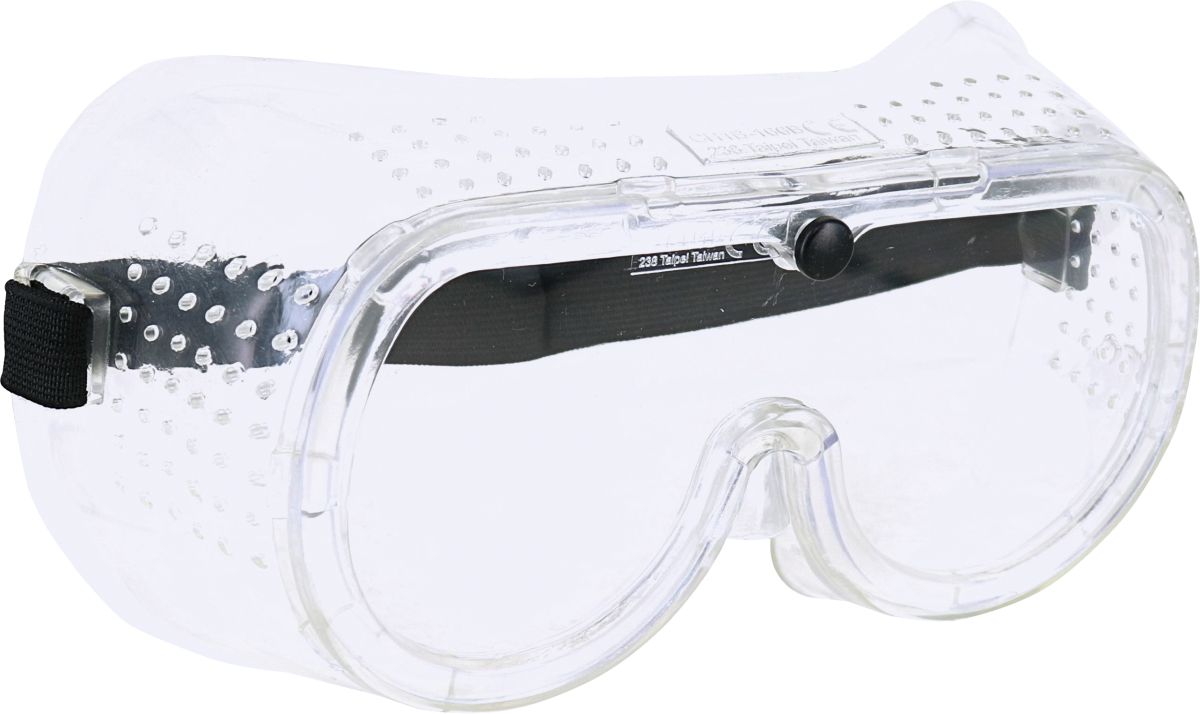 Schutzbrille BF3, direkte Belüftung & seitlicher Schutz - Triuso Premium-Line