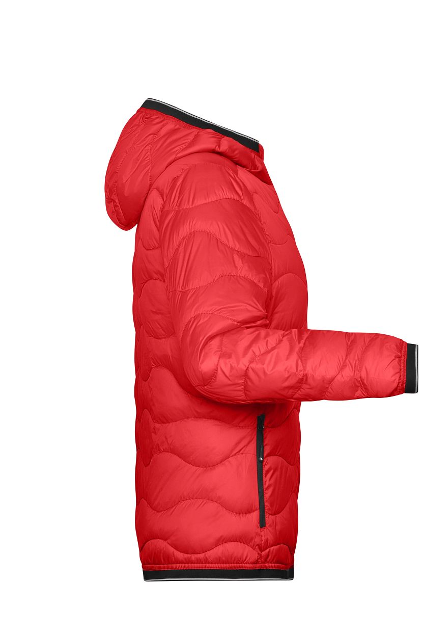 Ladies' Padded Jacket "JN1155" in Red/Black, Größe 2XL - Daiber