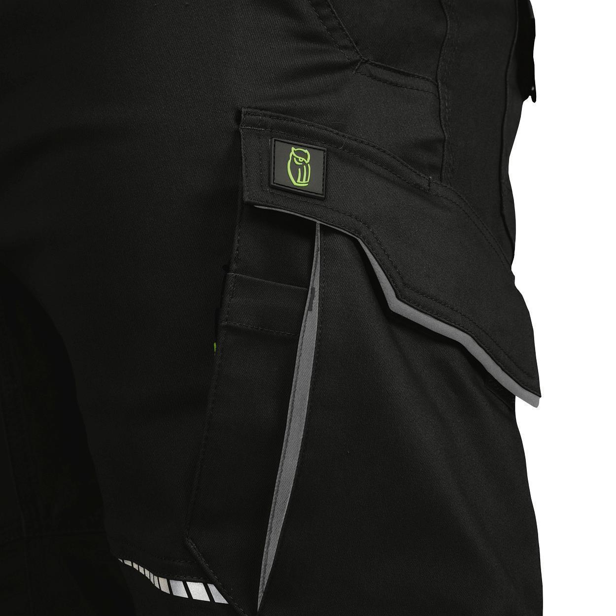 Bundhose Flex Line in Schwarz-Grau, Gr. 98 von Leibwächter