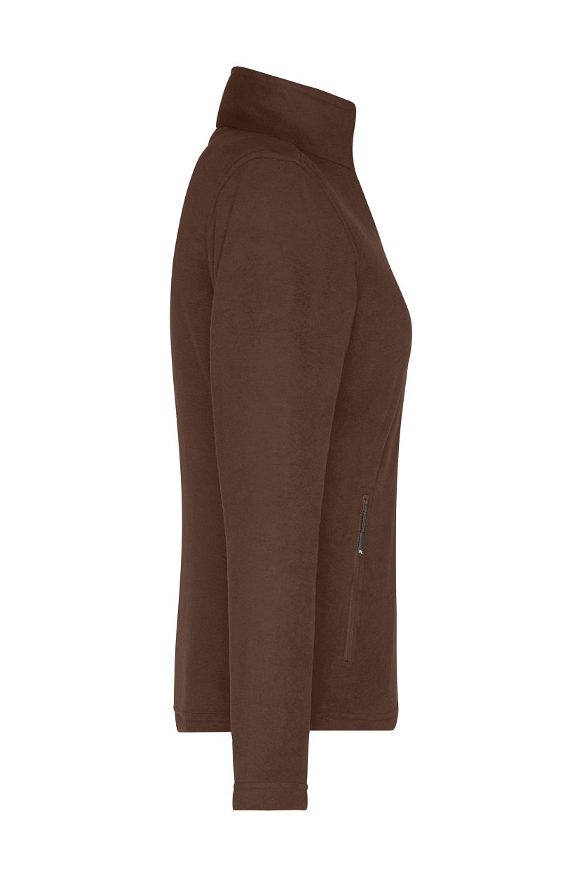 Ladies' Fleece Jacket "JN781" in Brown, Größe 3XL - Daiber