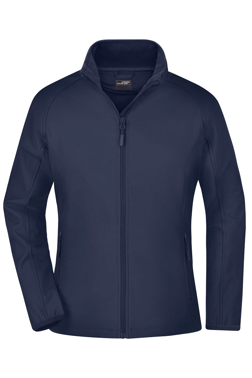 Ladies' Promo Softshell Jacket "JN1129" in Navy/Navy, Größe 2XL - Daiber