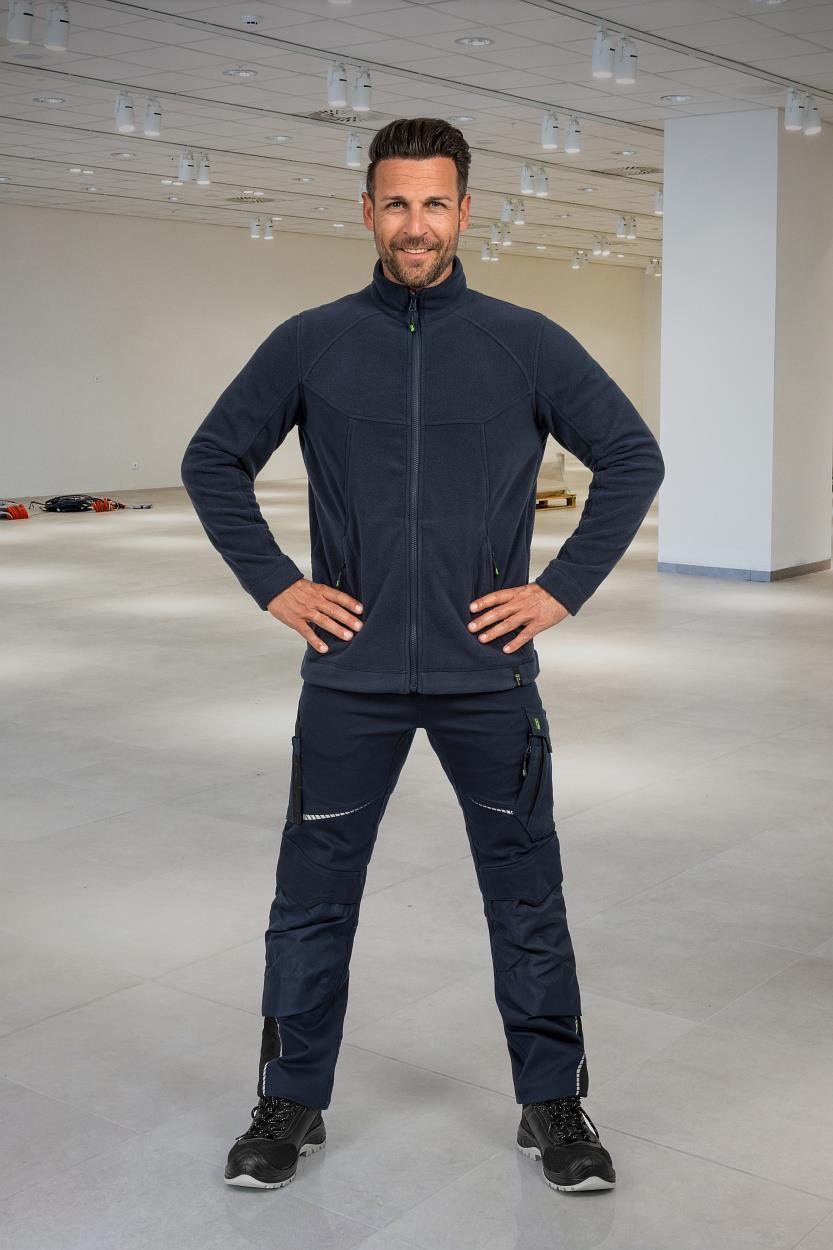 Bundhose Flex Line in Marine-Schwarz, Größe 98 von Leibwächter