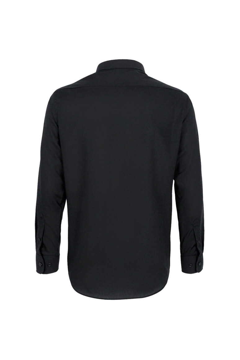 HAKRO 108 Hemd Business Comfort in Schwarz, Größe 6XL