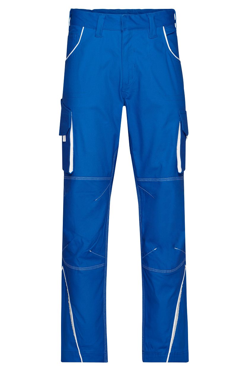 Workwear Pants - COLOR - "JN847" in Royal/White, Größe 62 - Daiber