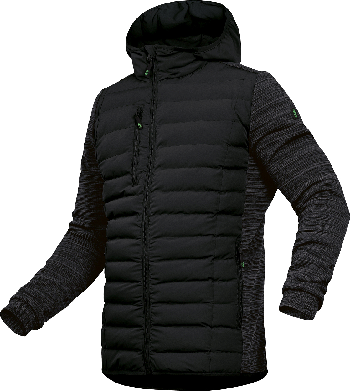 Herren Hybridjacke Casual Line Schwarz CAHYJ, Gr. 2XL von Leibwächter