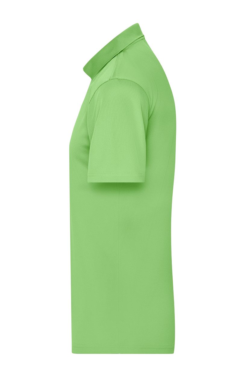 Men's Active Polo "JN720" in Lime-Green, Größe 3XL - Daiber