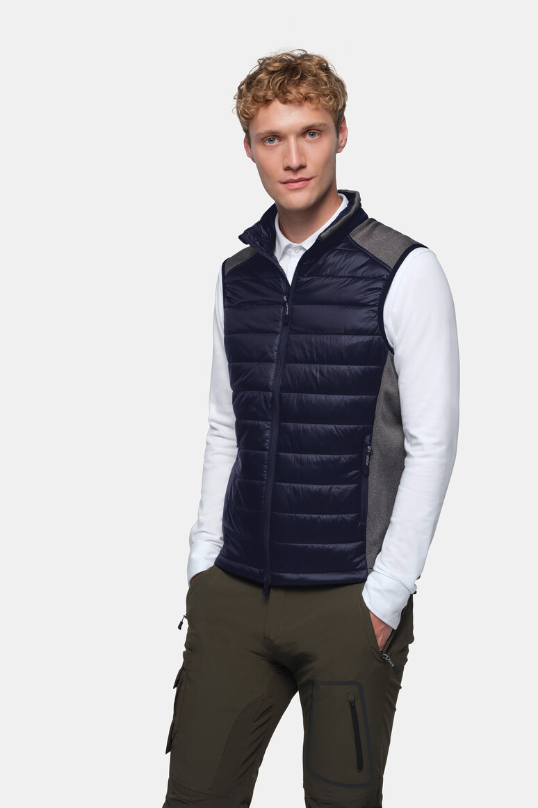 HAKRO 864 Hybridweste Arizona in Tinte, Größe 3XL