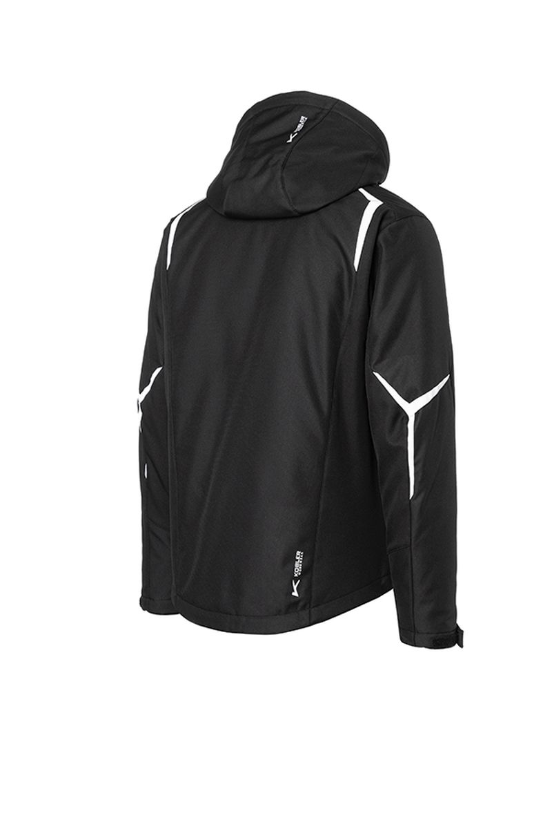KÜBLER BODYFORCE Winter Softshell Jacke KÜBLER BODYFORCE Winter Softshell Jacke in Schwarz / Anthrazit, Größe 4XL