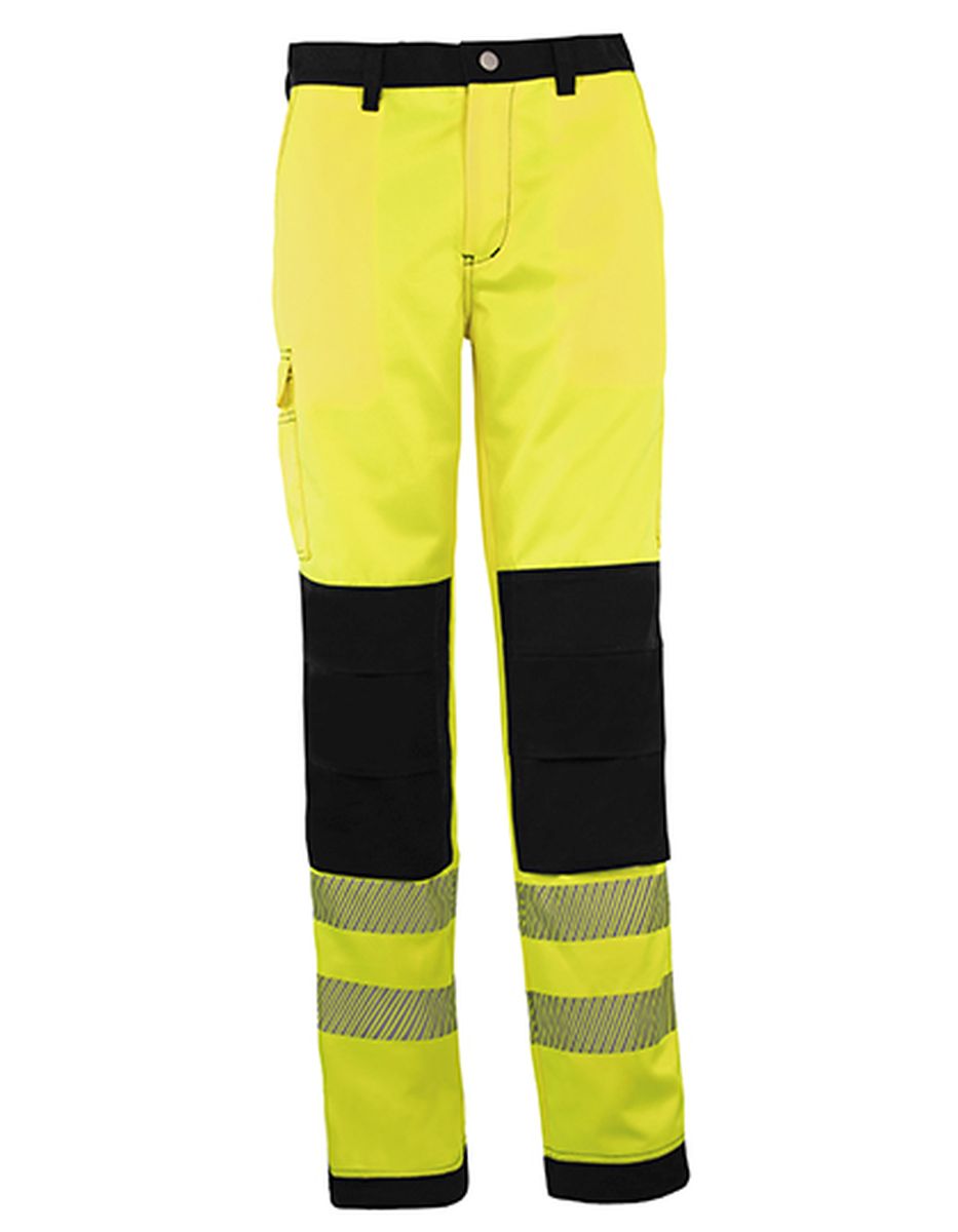 Korntex® EOS - Hi-Vis Trousers "Corporate Identity Line" in Signal Yellow, Größe 24