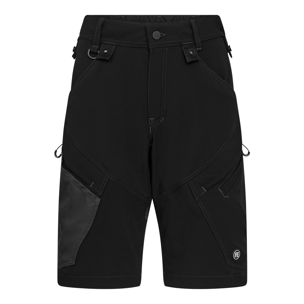 ENGEL X-treme Damen Arbeitsshorts mit 4-Wege Stretch in Schwarz, Größe 48