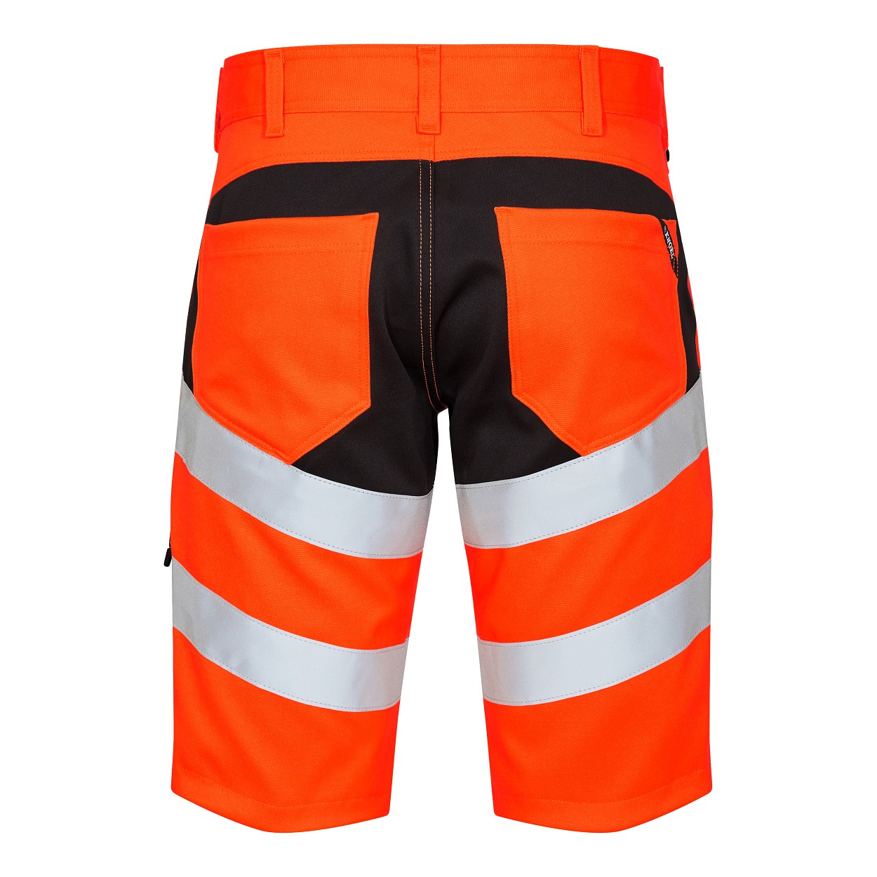 ENGEL Safety Arbeitsshorts mit 2-Wege-Stretch in Orange/Anthrazit Grau, Größe 54