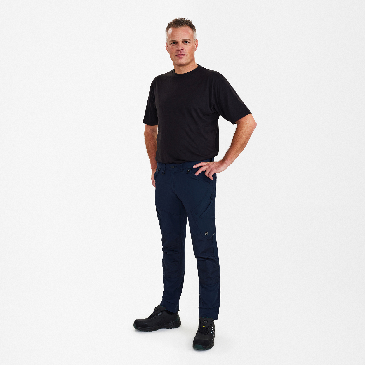 X-treme Handwerkerhose mit 4-Wege-Stretch in Blue Ink, Größe 26