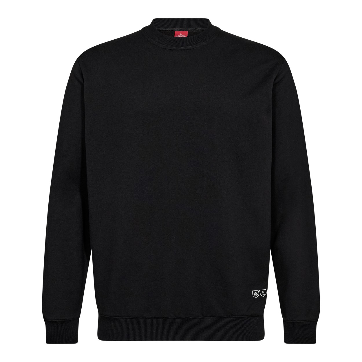 ENGEL Safety+ Sweatshirt in Schwarz, Größe XS