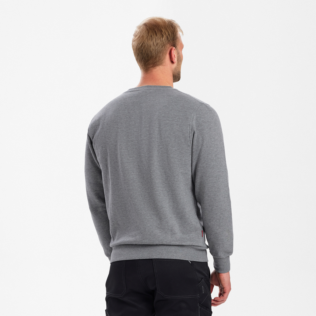 ENGEL Extend Sweatshirt in Graumeliert, Größe XS