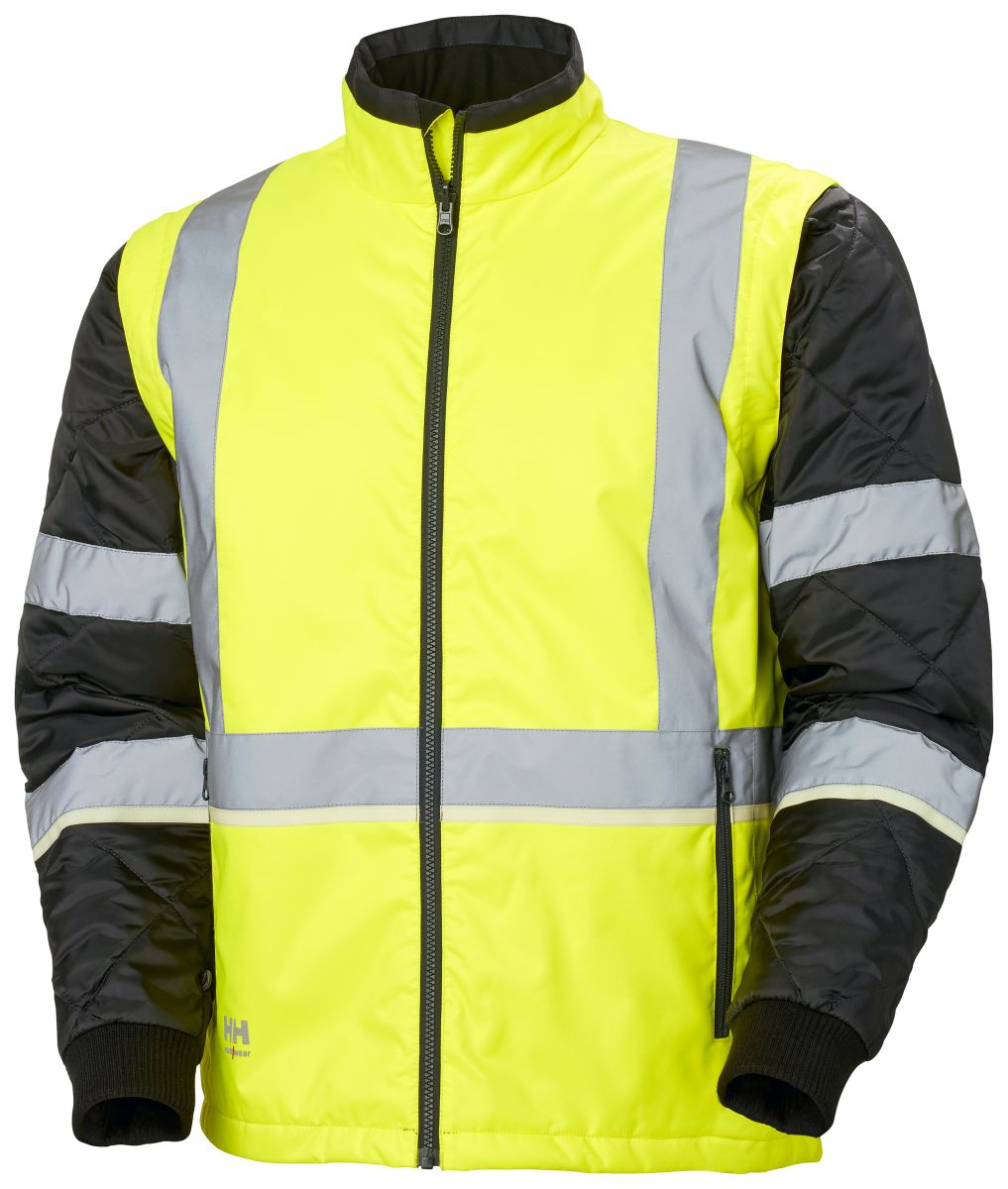 Isolierte Arbeitsjacke UCME in HI VIS Yellow, Gr. 2XL von Helly Hansen Workwear