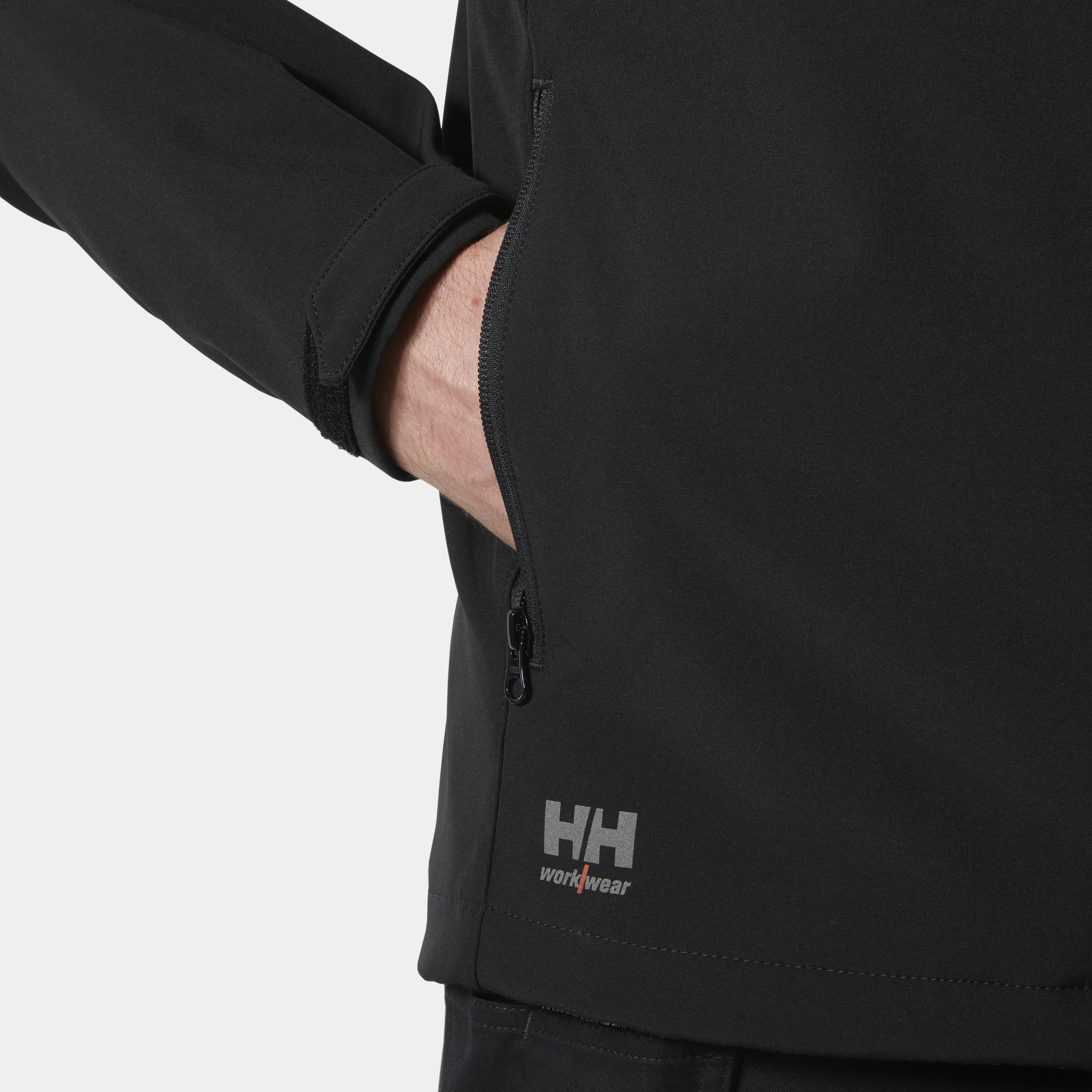"MANCHESTER 2.0" SOFTS Jacke in Black, Größe 5XL von Helly Hansen Workwear