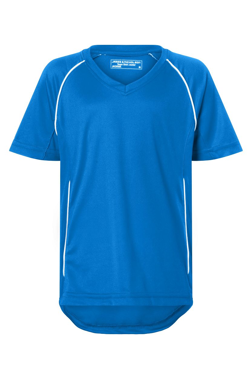 Team Shirt Junior "JN386K" in Royal/White, Größe 2XL - Daiber