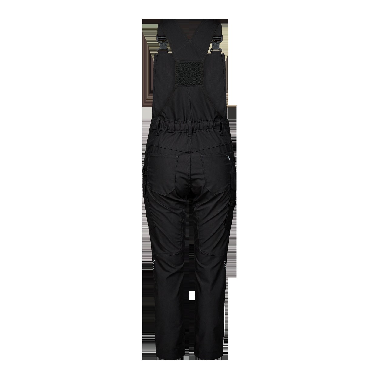 ENGEL Entire Damen Latzhose mit 2-Wege-Stretch in Schwarz, Größe 48