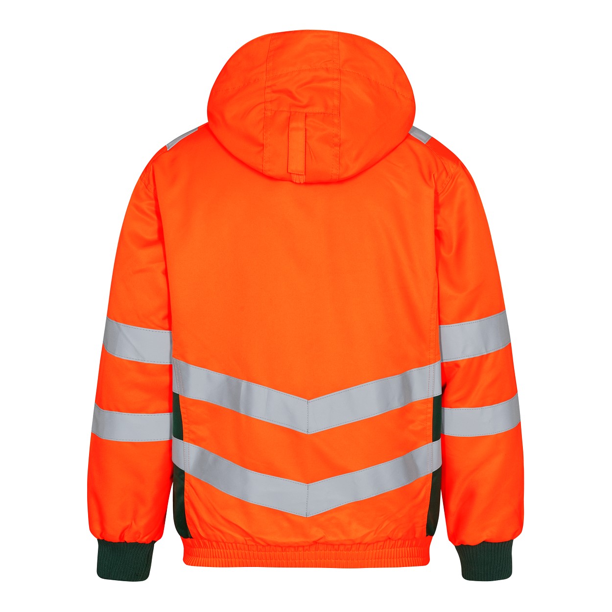 ENGEL Safety Pilotjacke in Orange/Grün, Größe XS