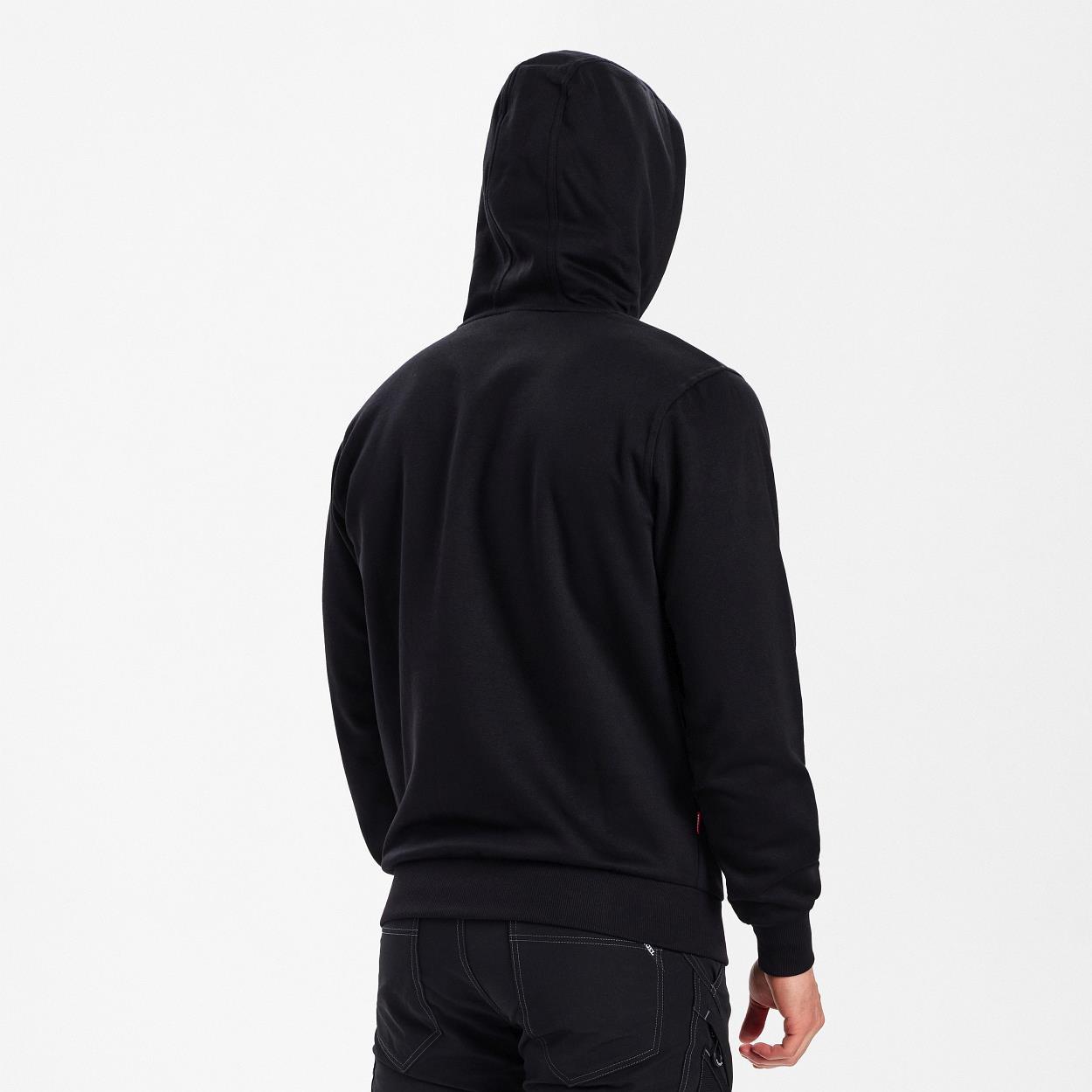ENGEL Extend 8038-335 Hoodie in Schwarz, Größe 3XL
