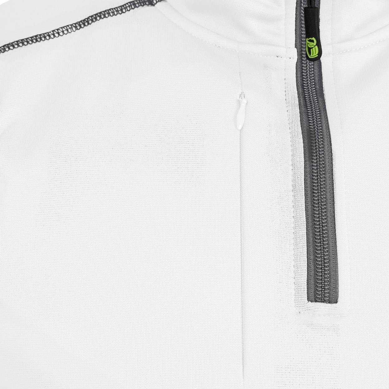 Funktionsshirt "Ulli" Flex Line Wei?/Grau FLEXF, Gr. 2XL von Leibwächter