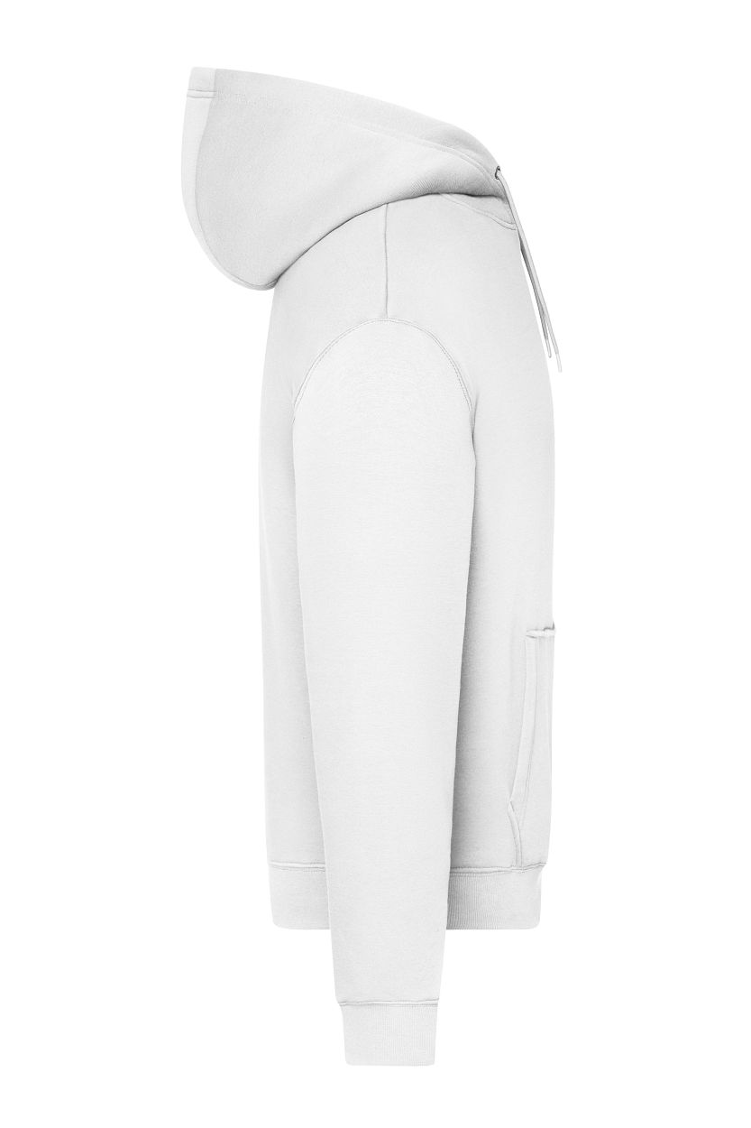 Oversized Sweat Hoody UNISEX OCS Blended & RCS "8052" in White, Größe 3XL - Daiber