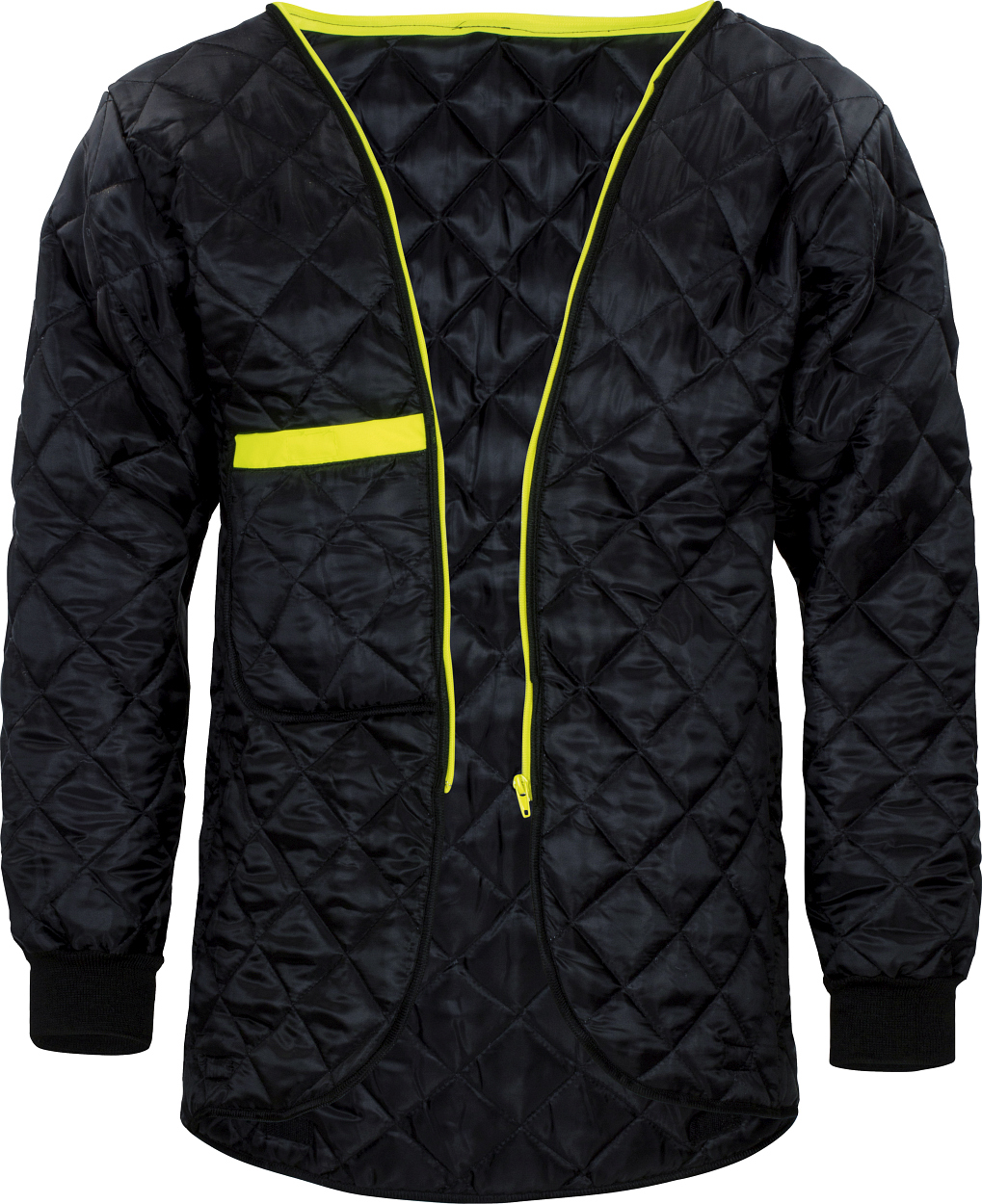 Warnschutz-K-Parka 2in1 leuchtgelb-marine in Gr. XXL von Vizwell