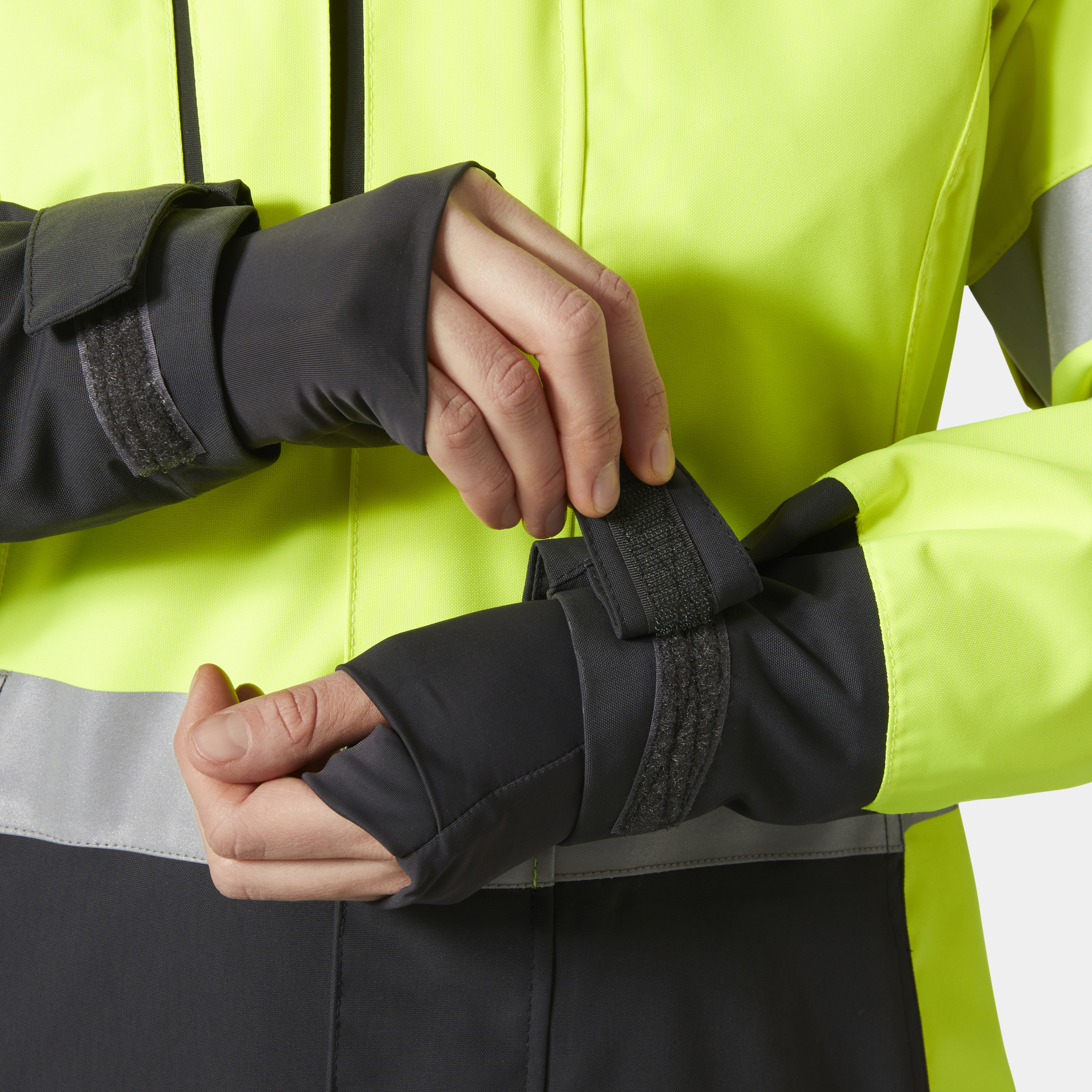 Damen "ALNA 2.0" Shelljacke in Yellow, Größe 3XL von Helly Hansen Workwear