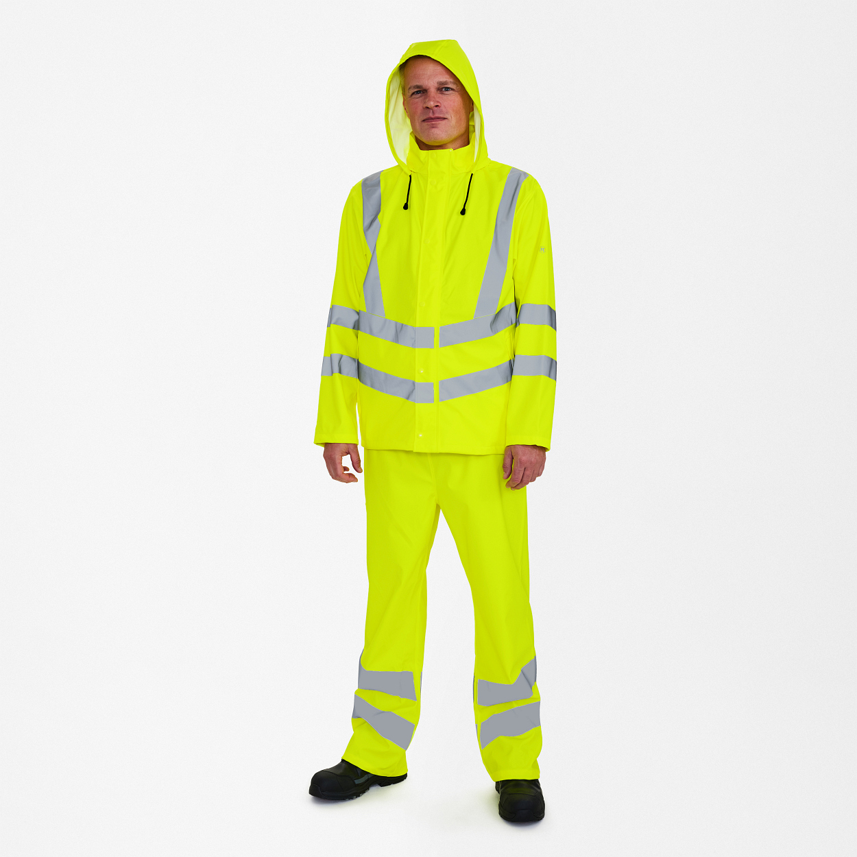 ENGEL Safety Regenjacke in Gelb, Größe XS
