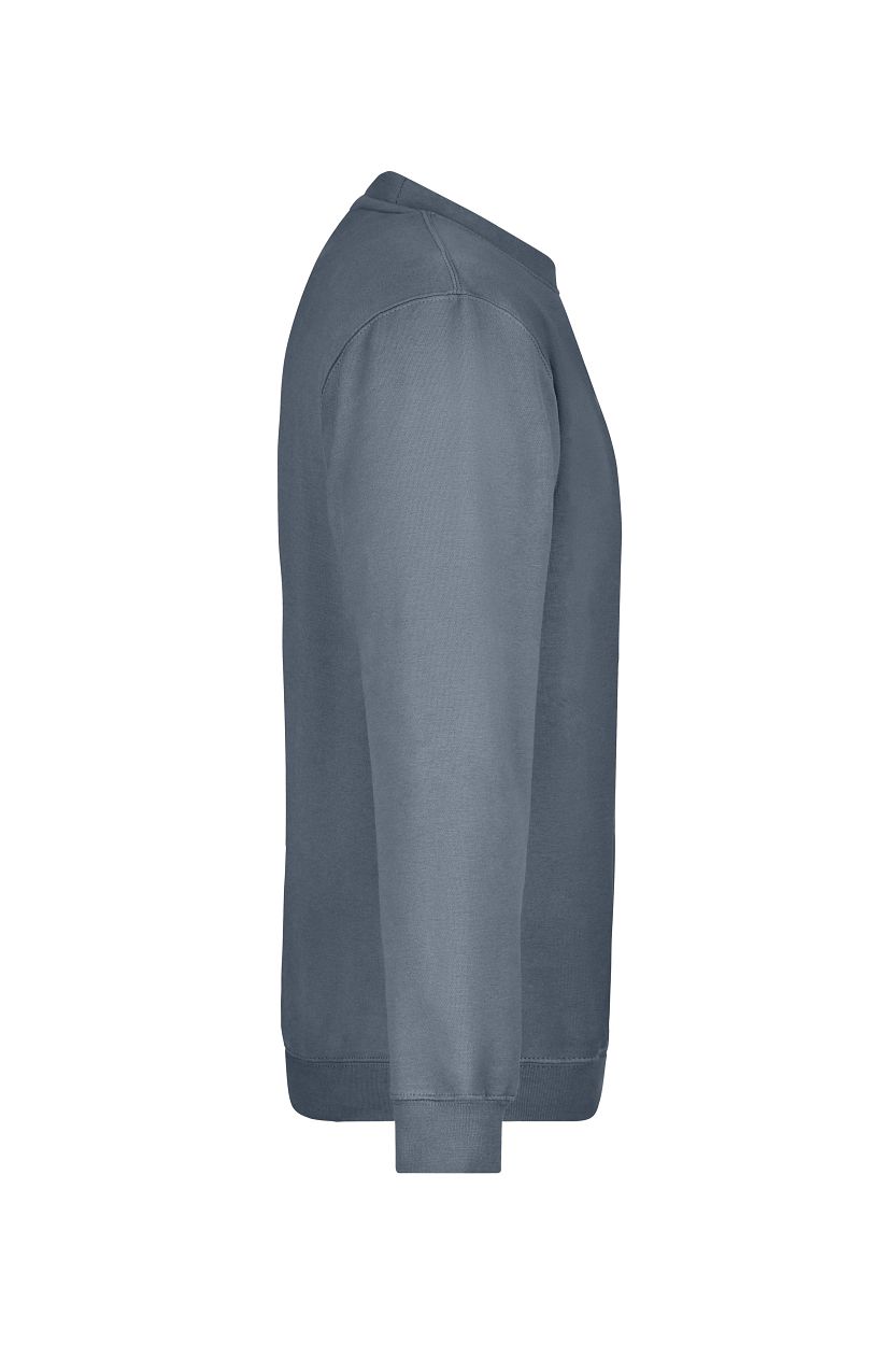 Round-Sweat Heavy "JN040" in Carbon, Größe 5XL - Daiber