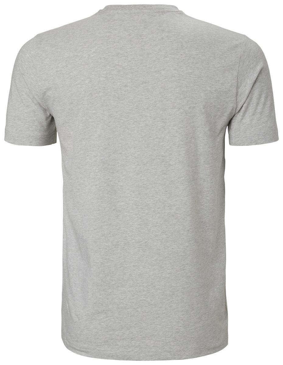 T-Shirt Logo in Light Grey, Gr. 4XL von Helly Hansen Workwear