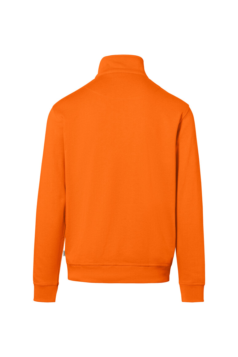 HAKRO 451 Zip-Sweatshirt Premium in Orange, Größe 3XL