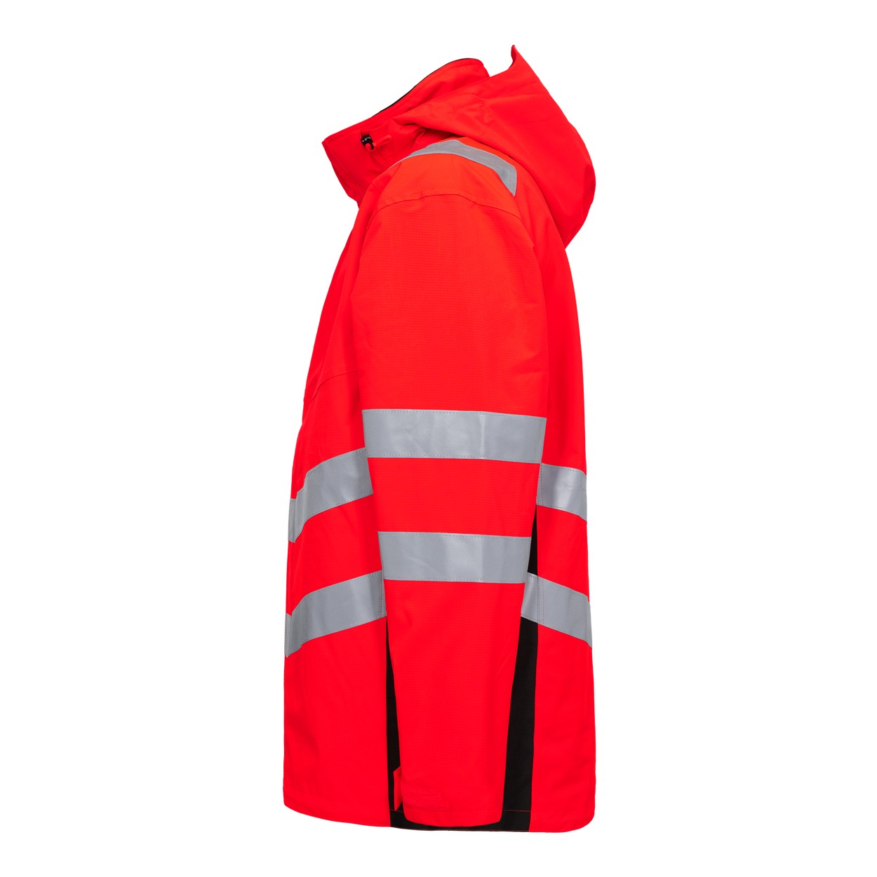 ENGEL Safety Shellparka in Rot/Schwarz, Größe XS