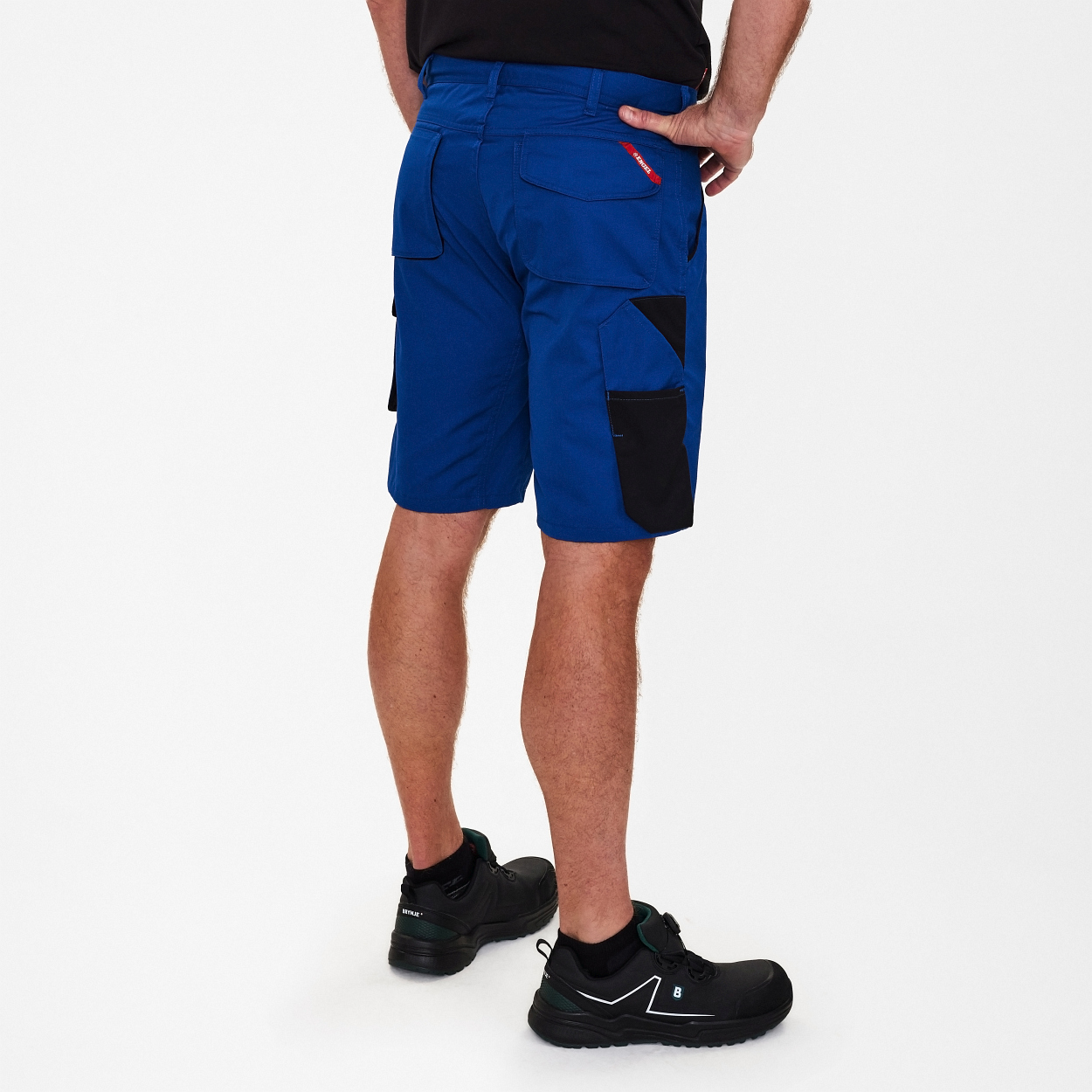 ENGEL Galaxy Light Shorts in Surfer Blue/Schwarz, Größe 54