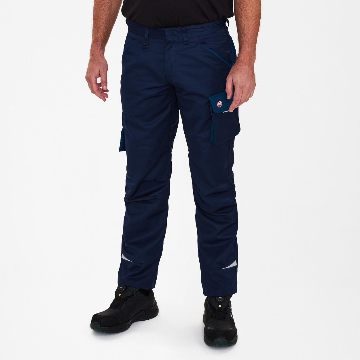 ENGEL Galaxy 2290-880 Light Arbeitshose in Blue Ink/Dark Petrol, Größe 106