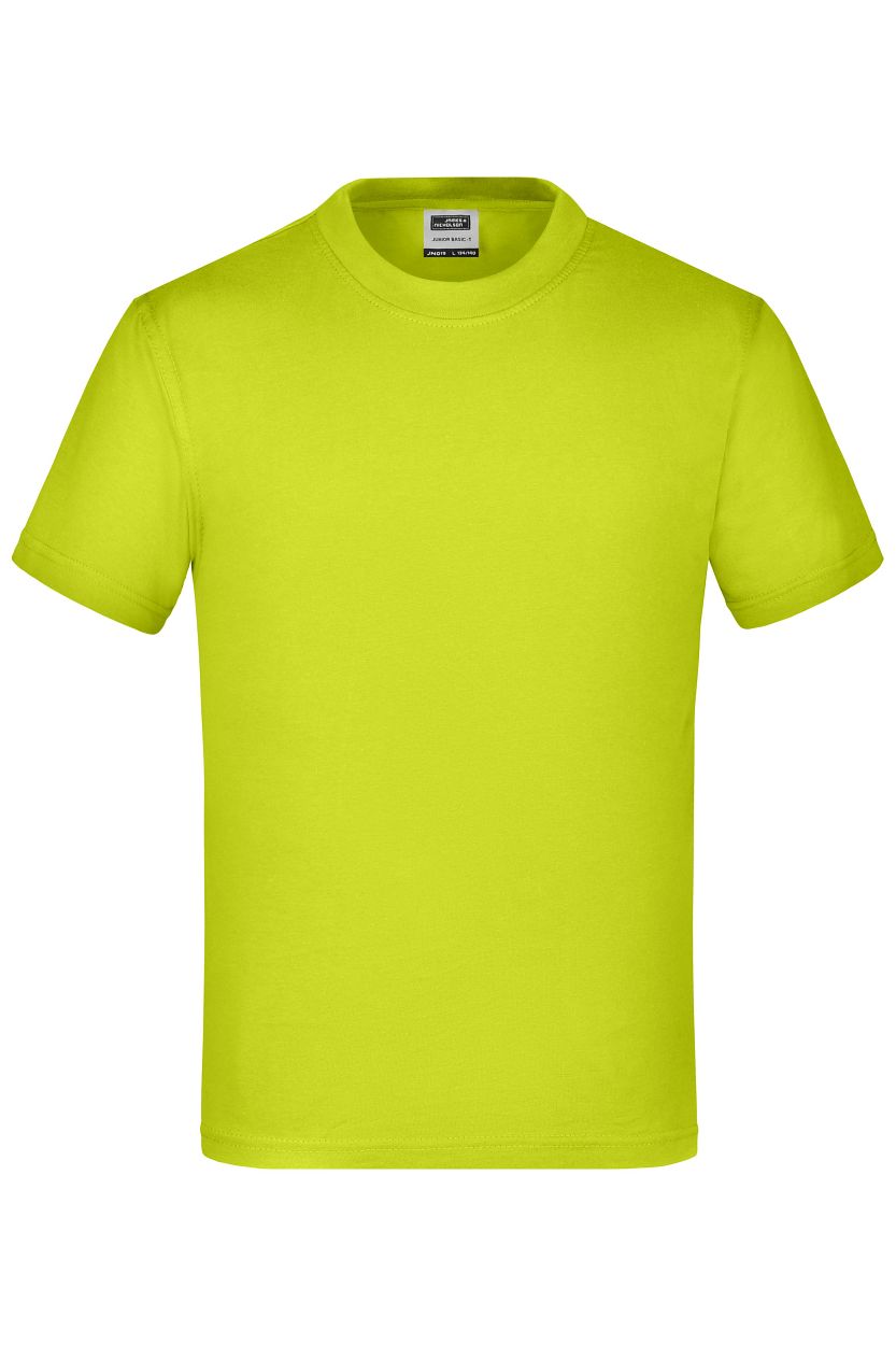 Junior Basic-T "JN019" in Acid-Yellow, Größe 2XL - Daiber