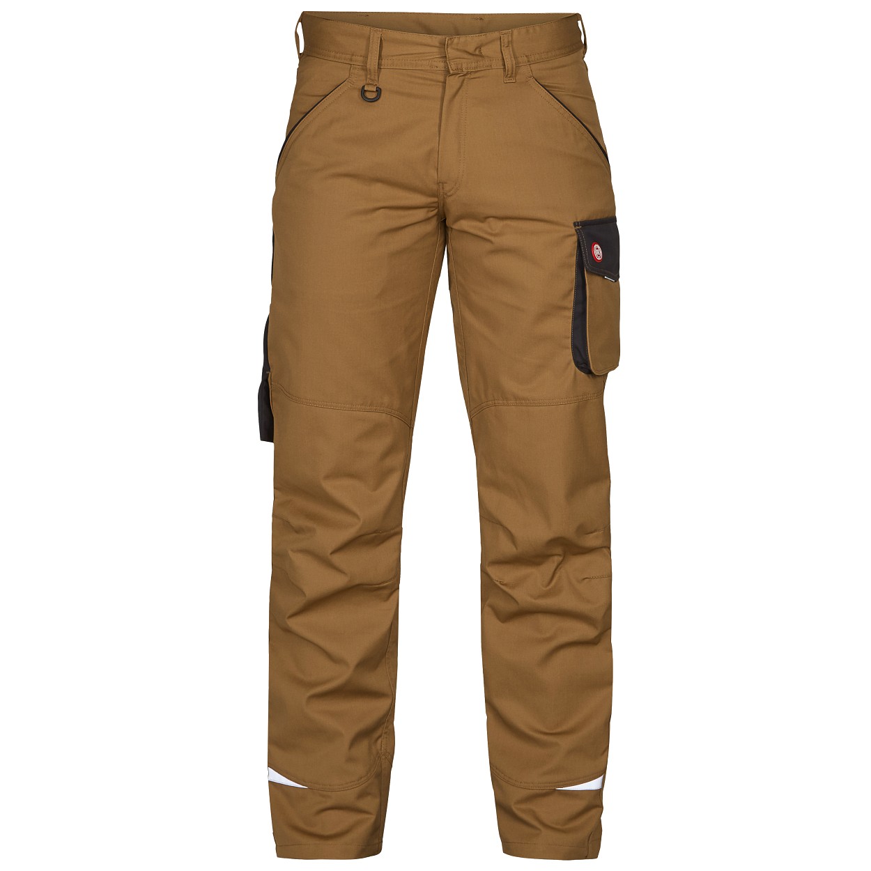 ENGEL Galaxy Light Arbeitshose in Toffee Brown/Anthrazit Grau, Größe 106