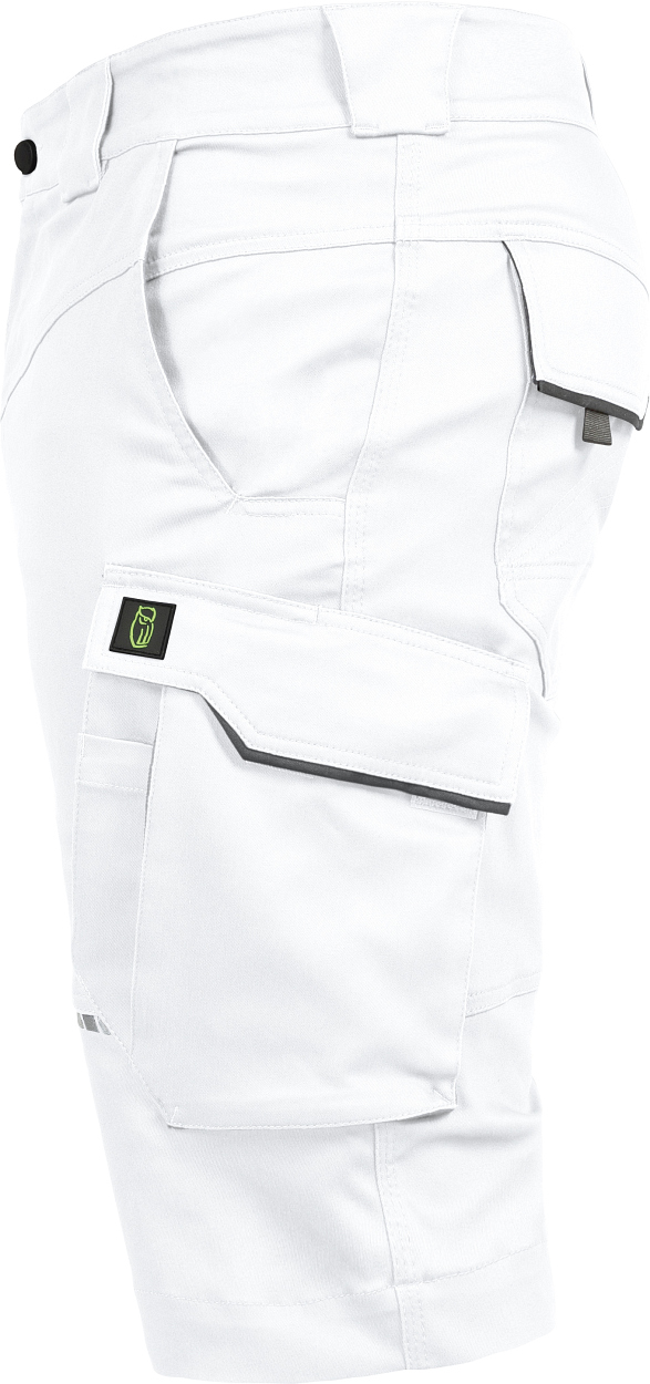 Herren-Shorts Flex Line Weiß/Grau FLEXK, Gr. 68 von Leibwächter