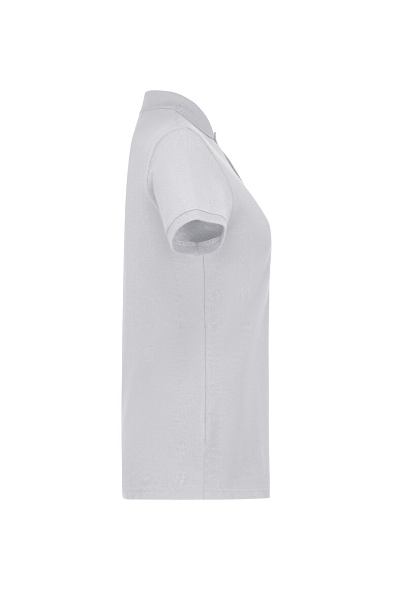 HAKRO 301 Damen Poloshirt Bio-Baumwolle GOTS in Weiß, Größe 6XL
