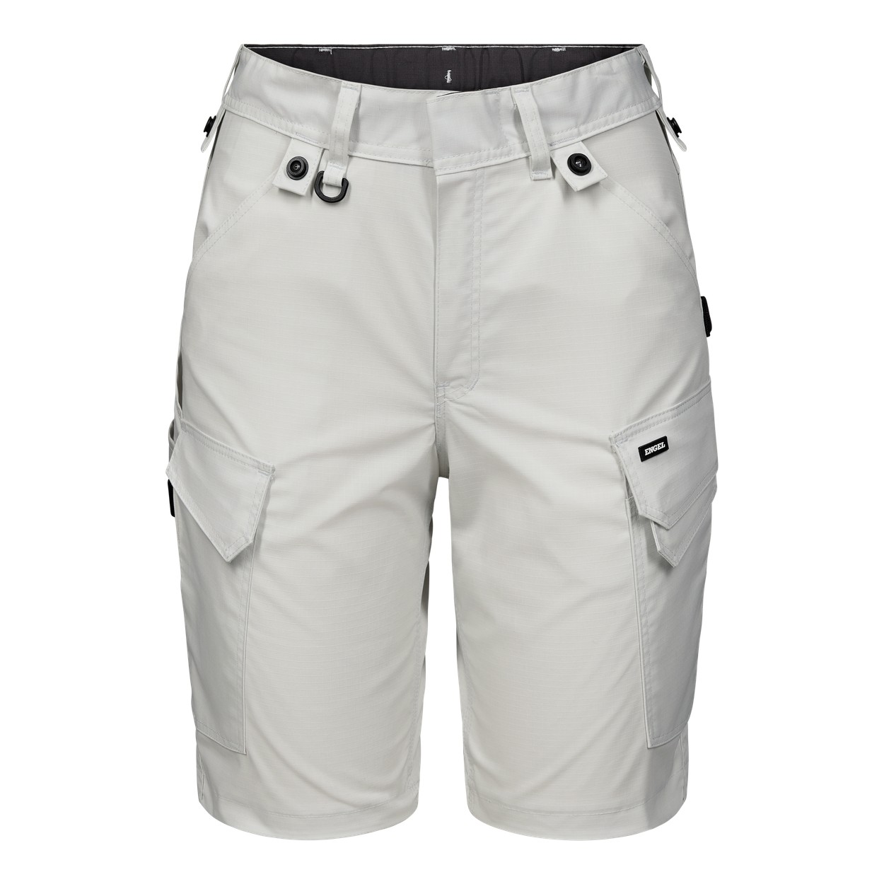 ENGEL Entire Damen Arbeitsshorts mit 2-Wege-Stretch in Bone White, Größe 48