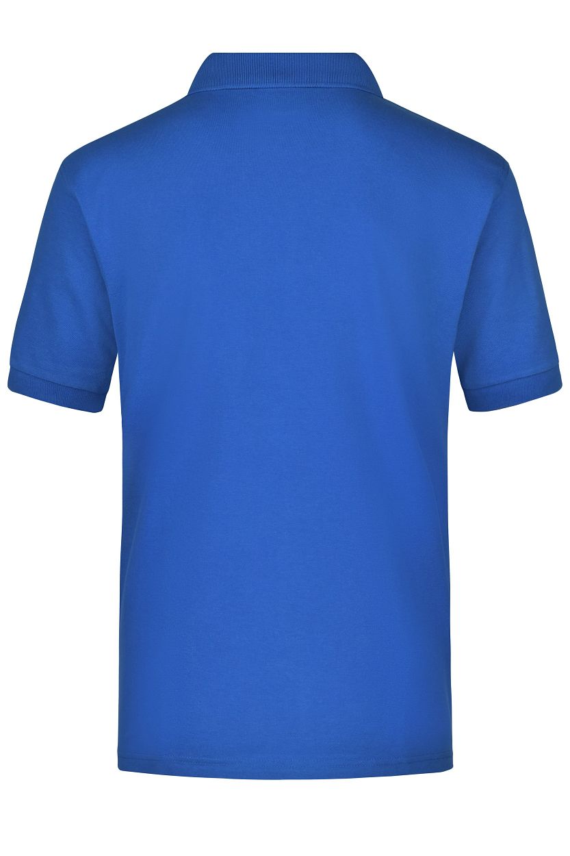 Polo-Piqué Pocket "JN026" in Royal, Größe 3XL - Daiber