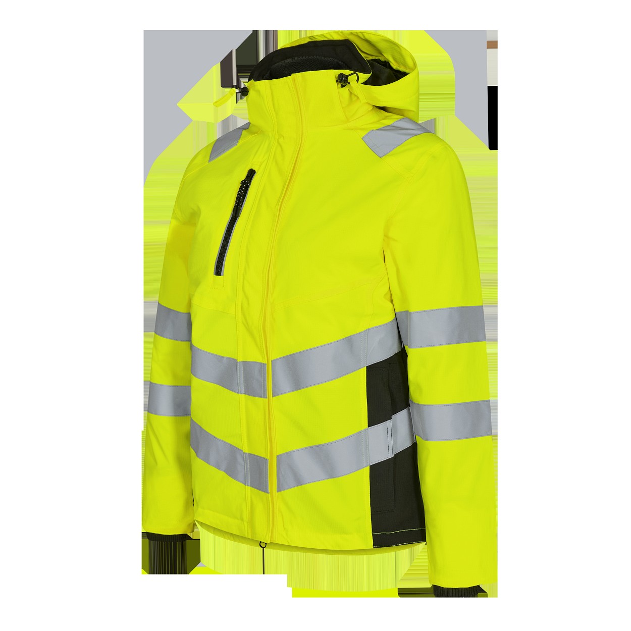 ENGEL Safety Damen Winterjacke in Gelb/Schwarz, Größe XS