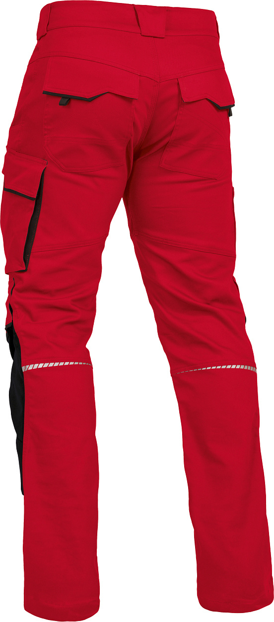 Bundhose Flex Line in Rot-Schwarz, Gr. 102 von Leibwächter Bundhose Flex Line in Rot-Schwarz, Gr. 98 von Leibwächter