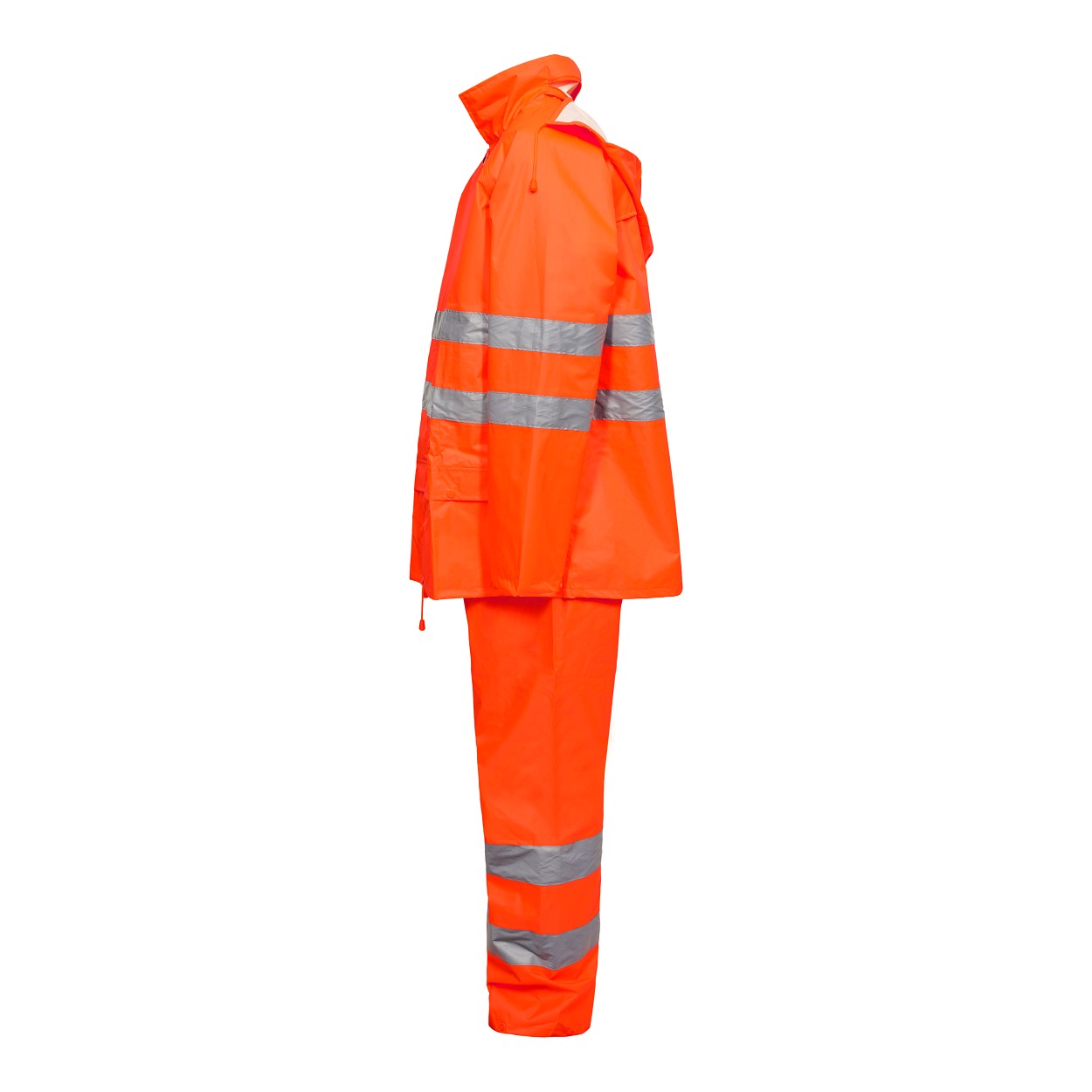 Safety Regenset in Hi-vis Orange, Größe XS