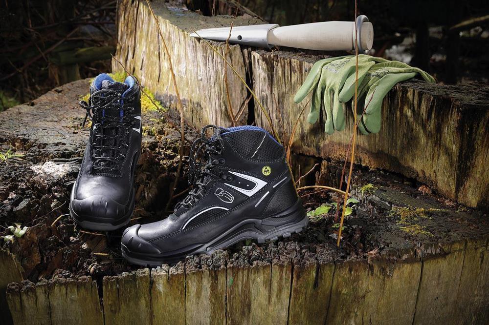 Stiefel niedrig L6128 Wien in Schwarz, Gr. 47 von Leibwächter