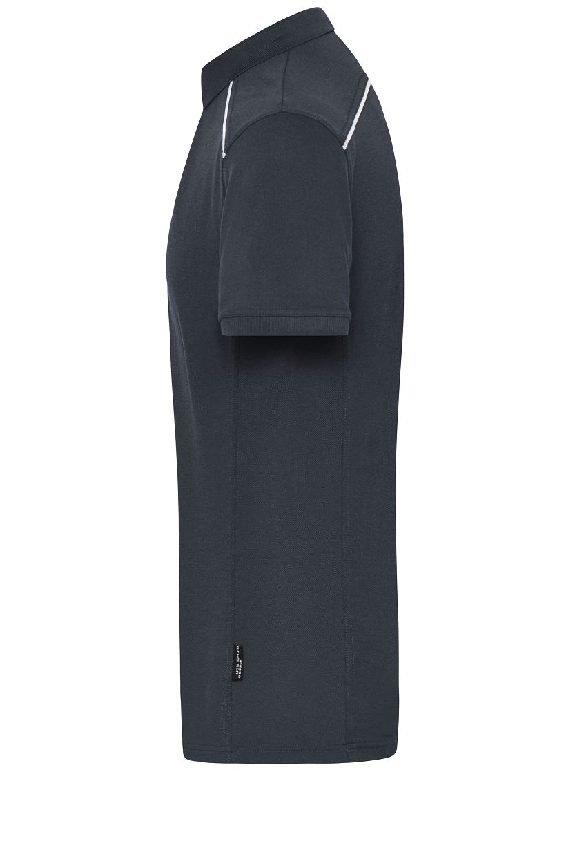 Men's Workwear Polo - SOLID - OCS Blended "JN892" in Carbon, Größe 6XL - Daiber