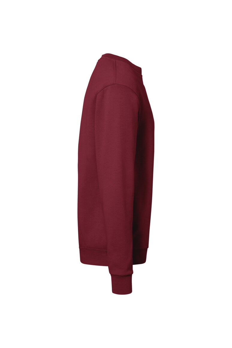 HAKRO 570 Sweatshirt Bio-Baumwolle GOTS in Weinrot, Größe 2XS HAKRO 570 Sweatshirt Bio-Baumwolle GOTS in Weinrot, Größe 6XL
