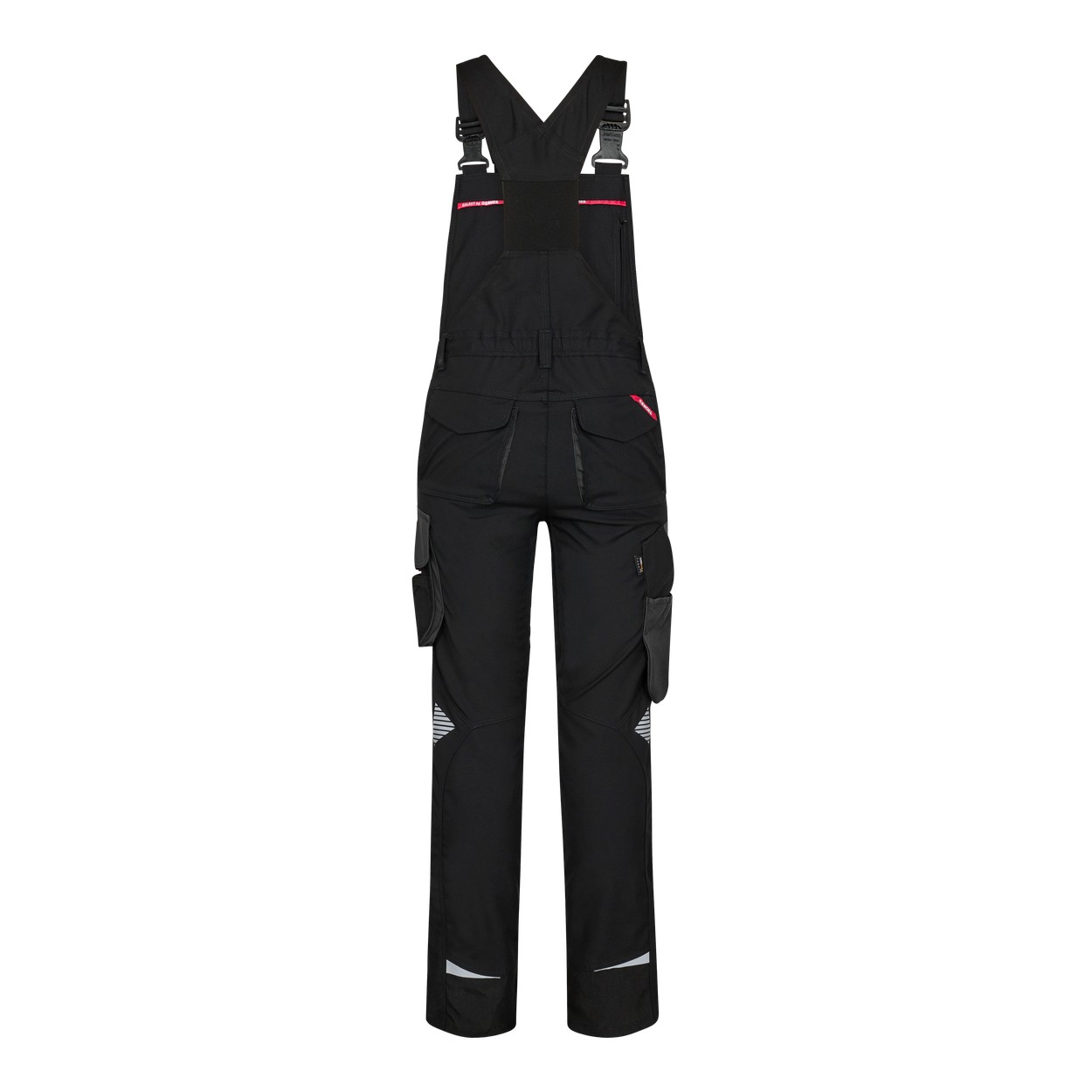 ENGEL Galaxy Damen Latzhose in Schwarz/Anthrazit Grau, Größe 48