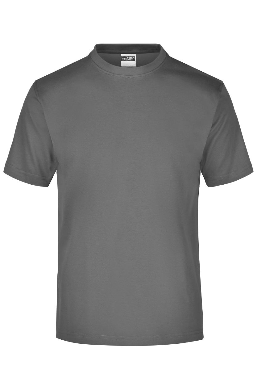 Round-T Medium (150g/m²) "JN001" in Dark-Grey, Größe 2XL - Daiber